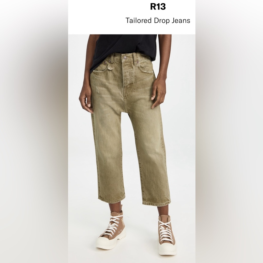 R13
Tailored Drop Jeans